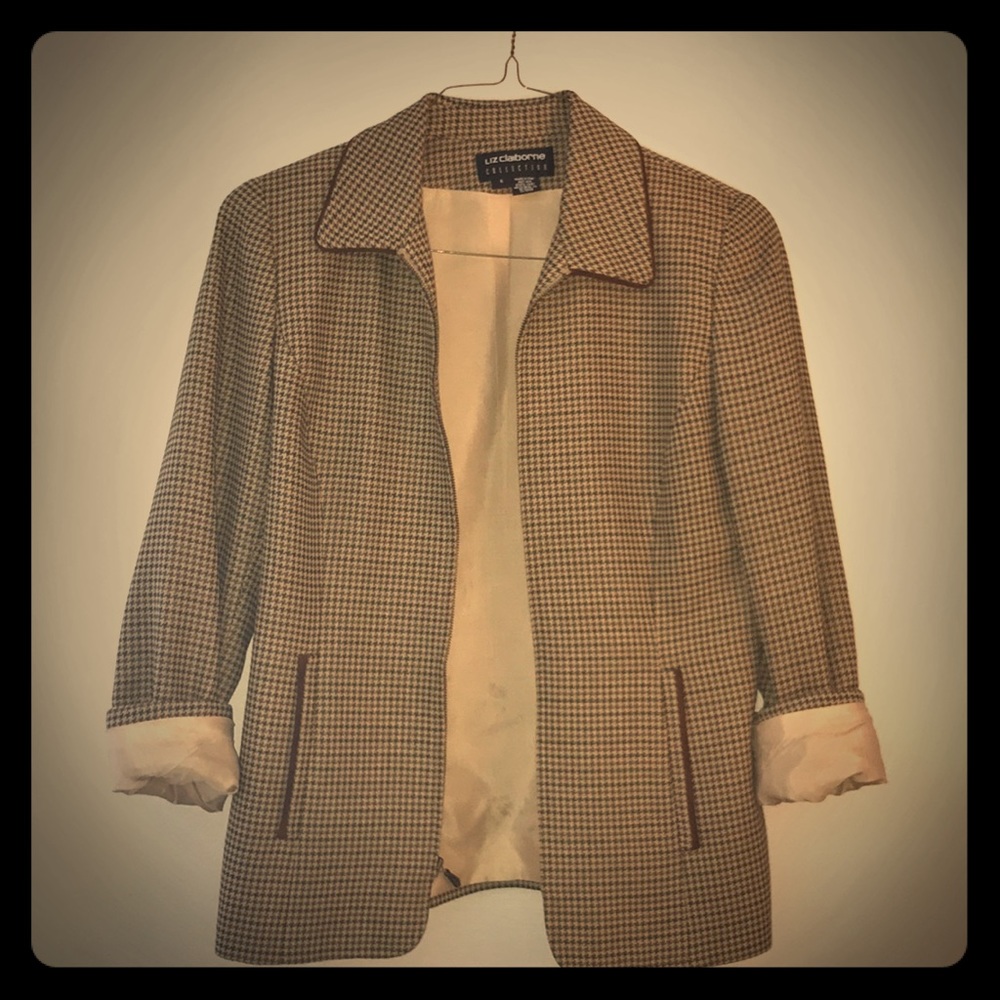 Vintage Liz Claiborne Zipper Blazer